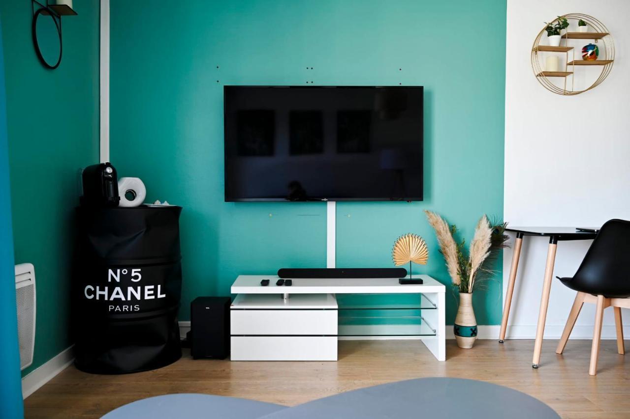 Le Vauquier Calme Moderne Confortable Tours Apartment La Riche Bagian luar foto