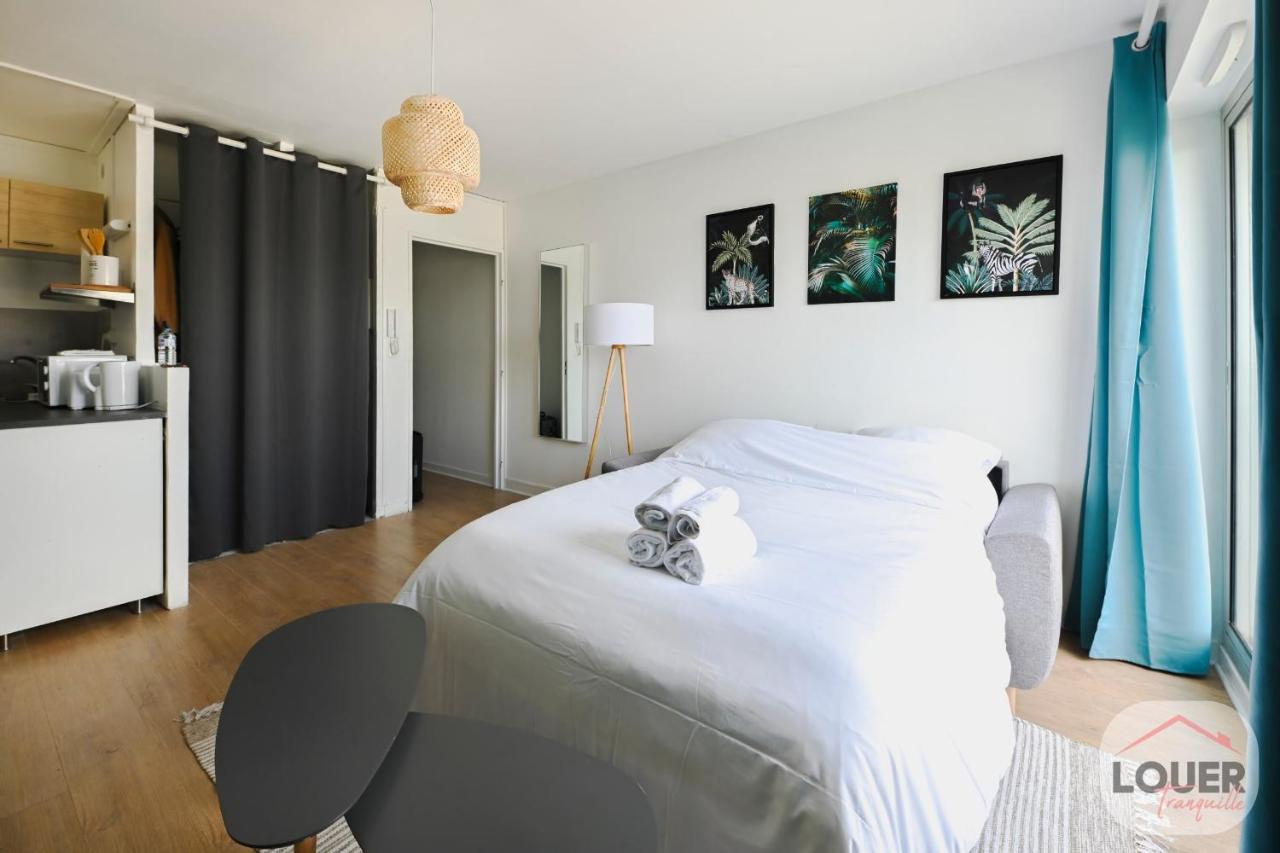 Le Vauquier Calme Moderne Confortable Tours Apartment La Riche Bagian luar foto