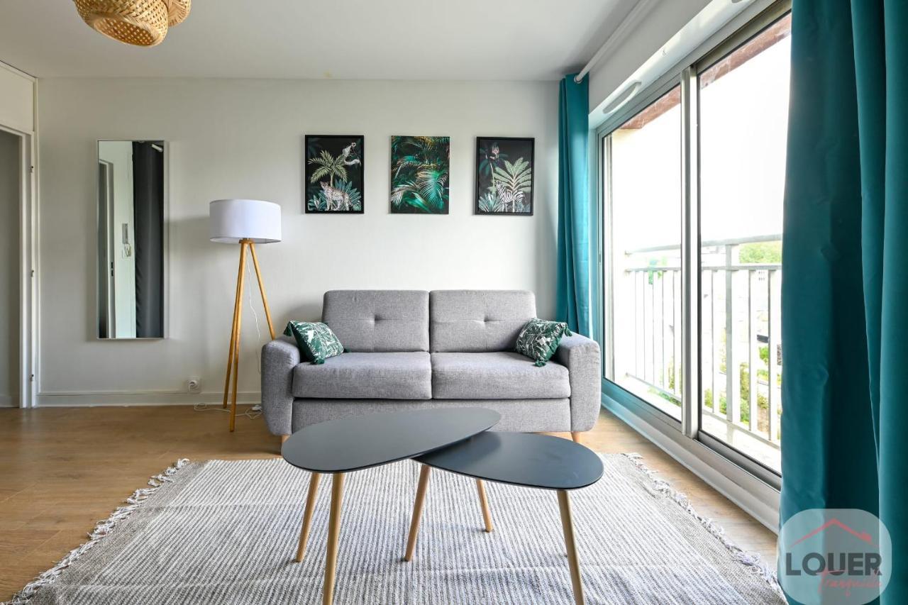 Le Vauquier Calme Moderne Confortable Tours Apartment La Riche Bagian luar foto